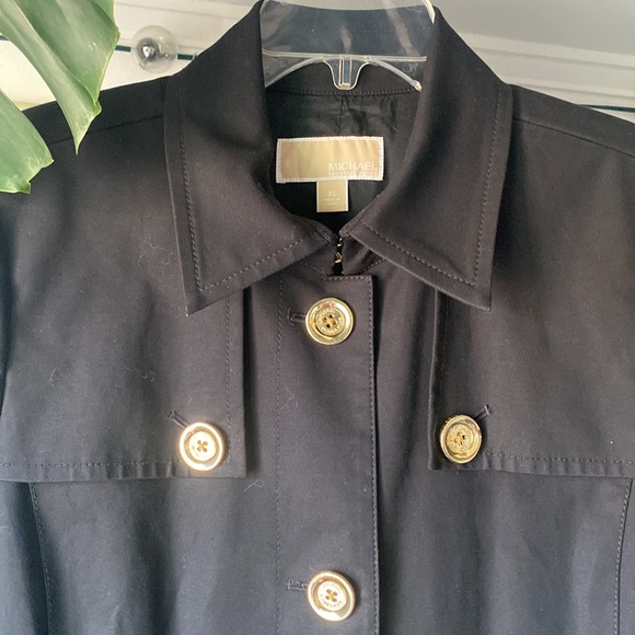Michael Kors trench with gold hardware, XL, EUC - Picture 2 of 9